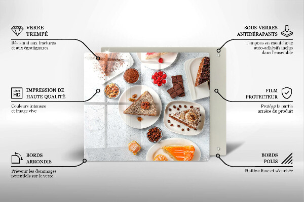 Protection plaque induction La douceur du gâteau