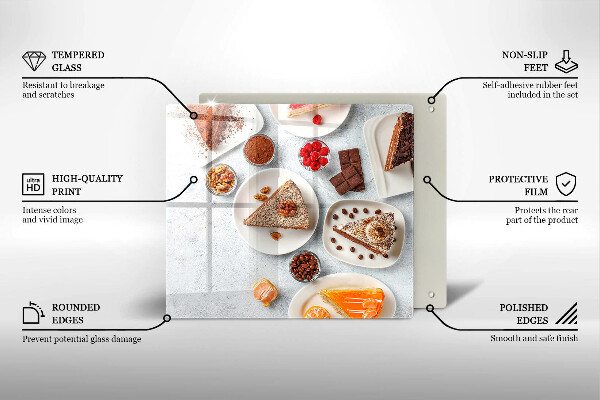 Protection plaque induction La douceur du gâteau