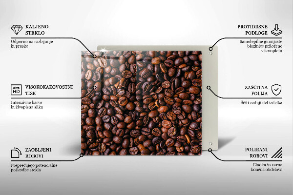 Protection plaque induction Grains de café