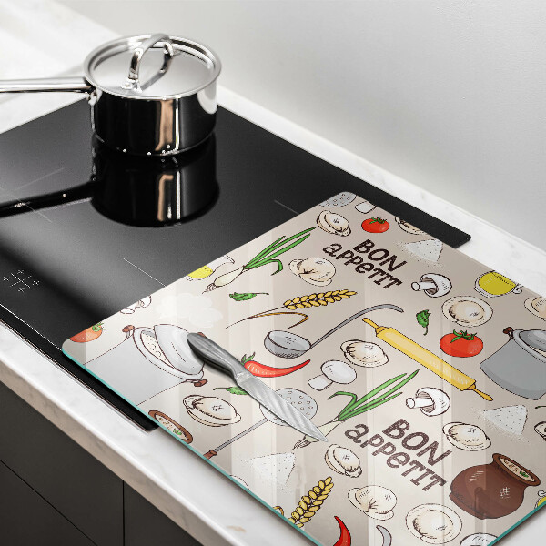 Protection plaque induction Illustration de cuisine