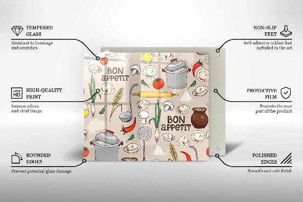 Protection plaque induction Illustration de cuisine