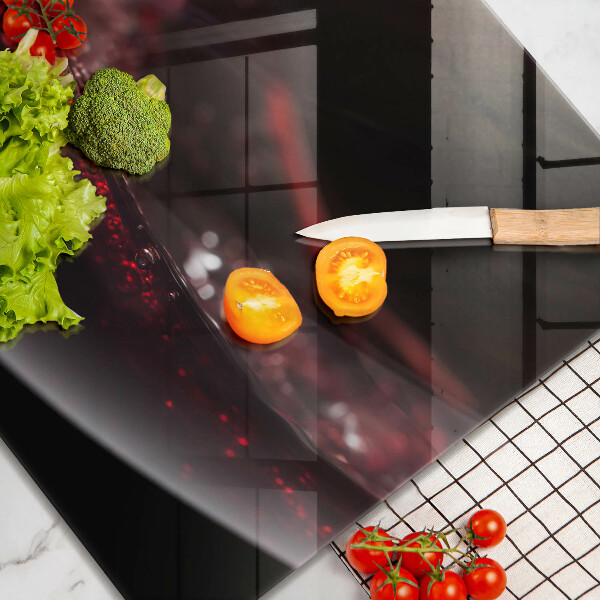 Protection plaque induction Vin rouge dans un verre