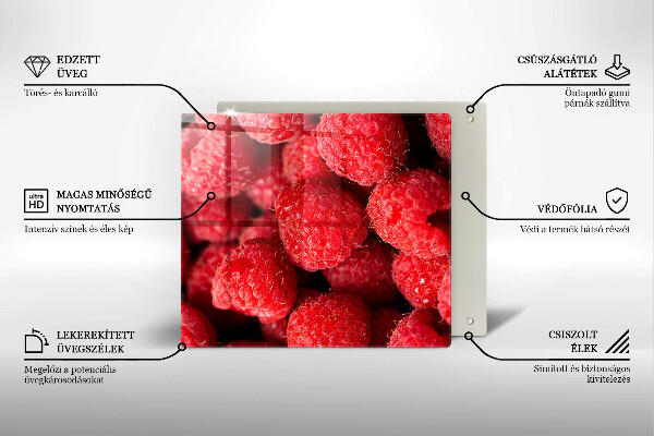 Protection plaque induction Framboise