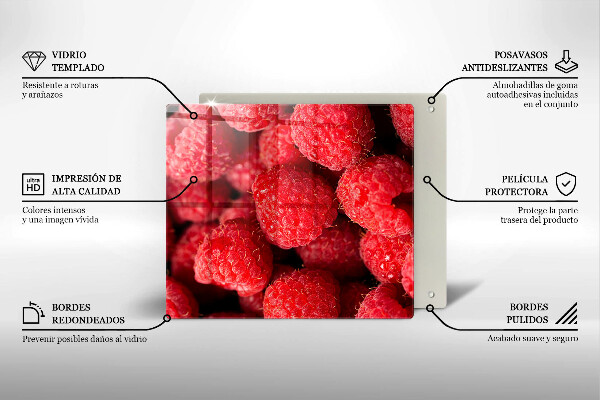 Protection plaque induction Framboise