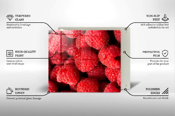 Protection plaque induction Framboise