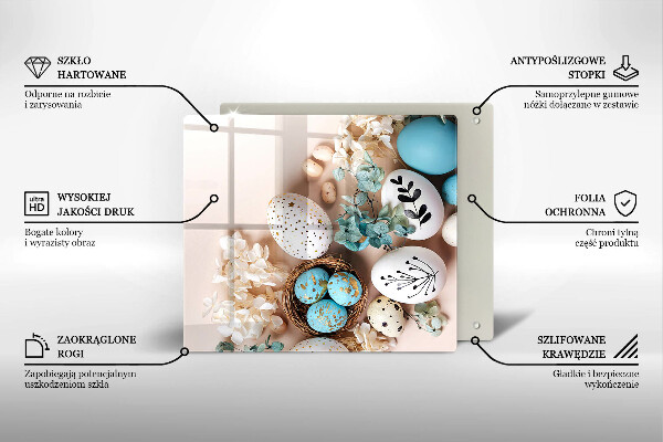 Protection plaque induction Décorations de Pâques