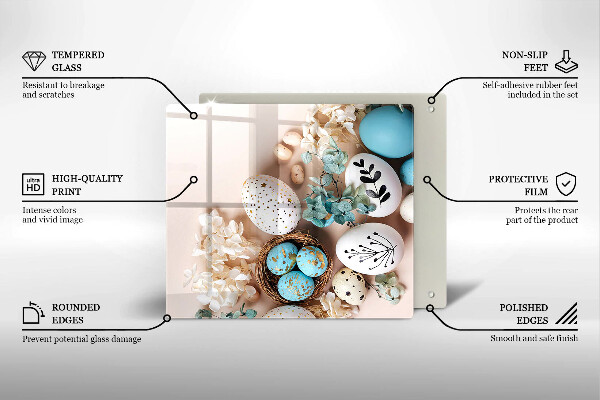 Protection plaque induction Décorations de Pâques