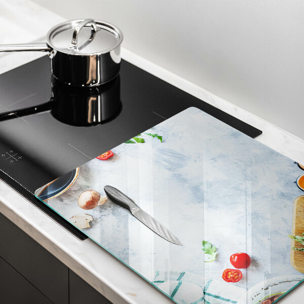 Protection plaque induction Ingrédients en cuisine