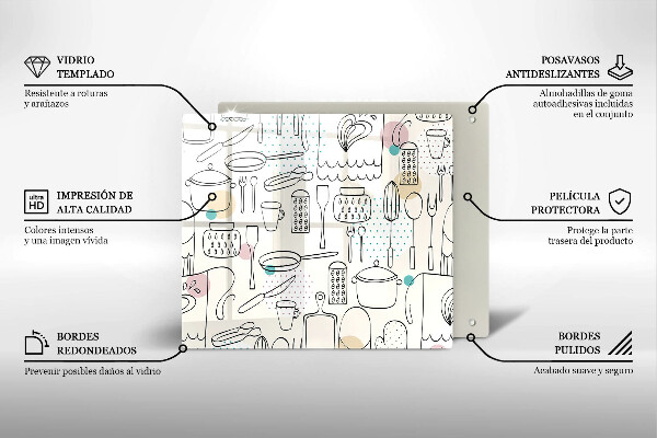 Protection plaque induction Accessoires de cuisine