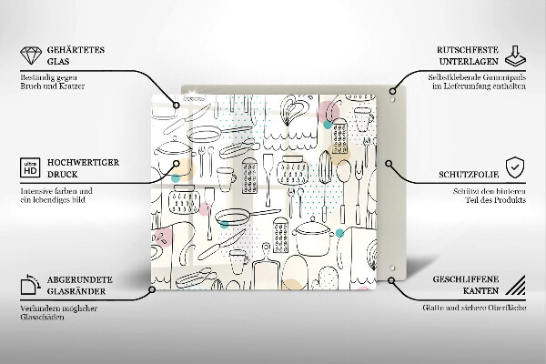 Protection plaque induction Accessoires de cuisine