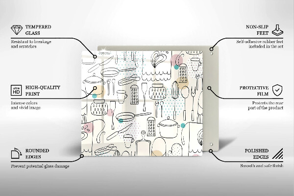 Protection plaque induction Accessoires de cuisine