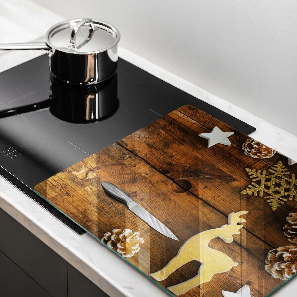 Protection plaque induction décorations de Noël