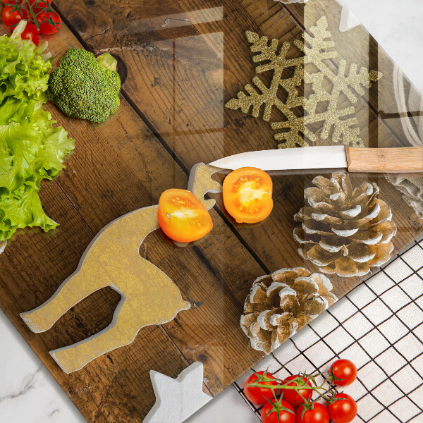 Protection plaque induction décorations de Noël