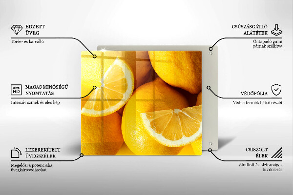 Protection plaque induction Citrons juteux
