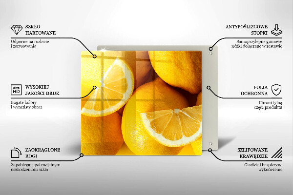 Protection plaque induction Citrons juteux