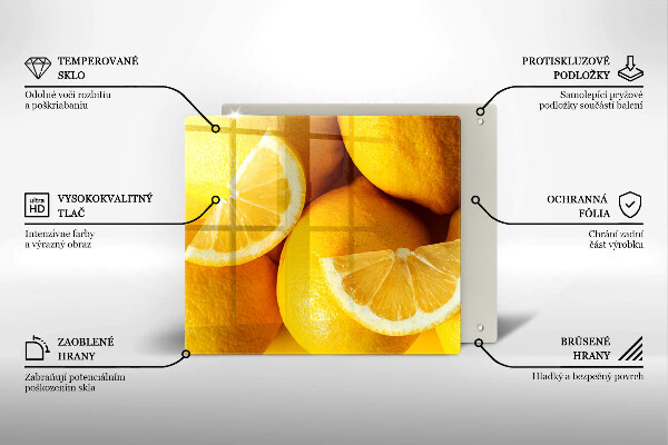 Protection plaque induction Citrons juteux