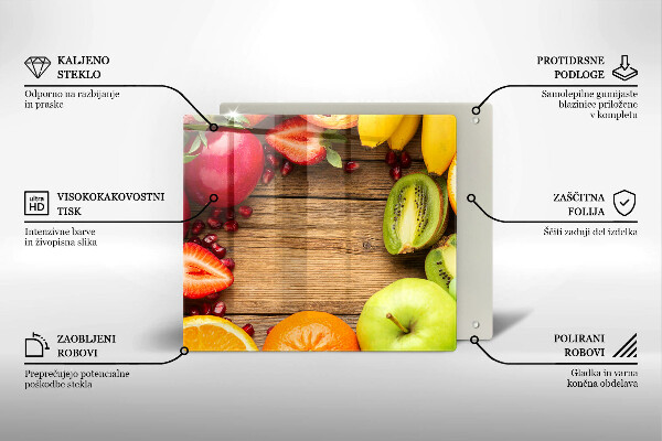 Protection plaque induction Fruit frais