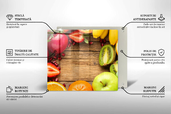 Protection plaque induction Fruit frais