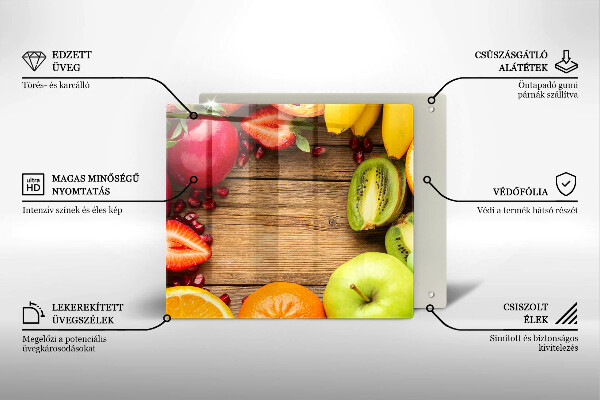 Protection plaque induction Fruit frais