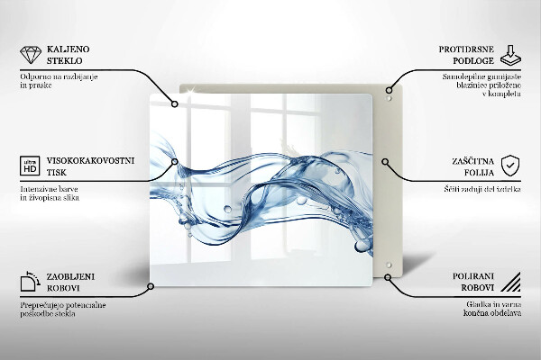 Protection plaque induction Eau cristalline