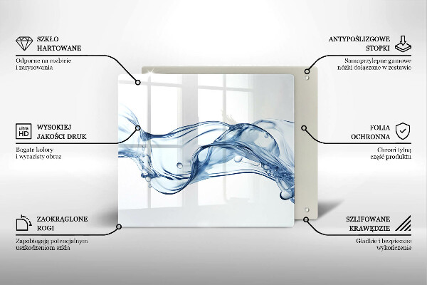 Protection plaque induction Eau cristalline