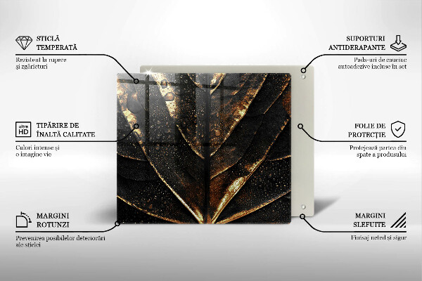Protection plaque induction Feuille d'or