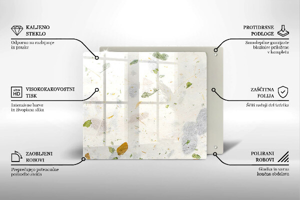 Protection plaque induction Feuilles tombantes