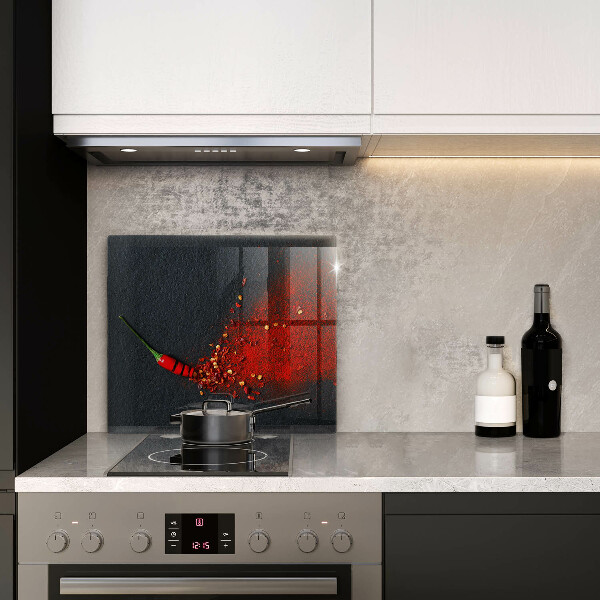 Cache plaque de cuisson Piment