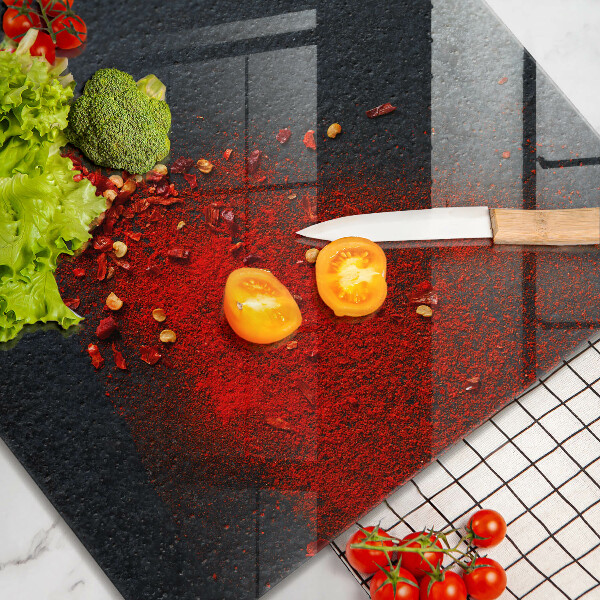 Cache plaque de cuisson Piment