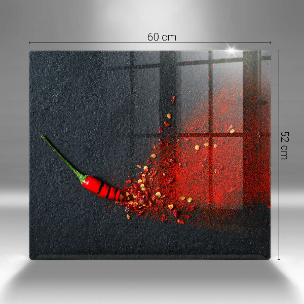 Cache plaque de cuisson Piment