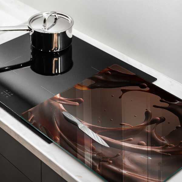 Protection plaque induction Chocolat liquide