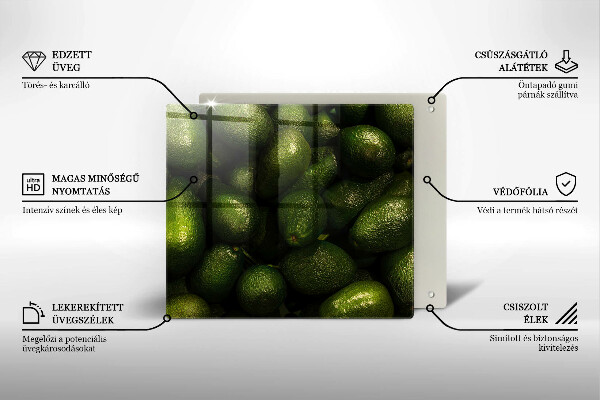 Protection plaque induction Fruit d'avocat