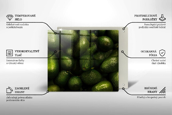 Protection plaque induction Fruit d'avocat