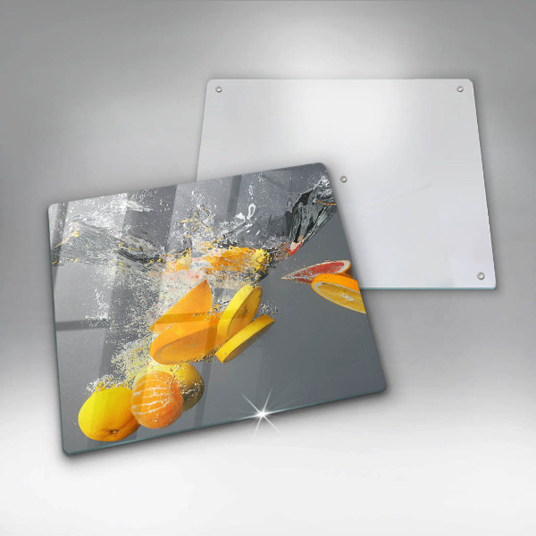 Protection plaque induction Citrons dans l'eau