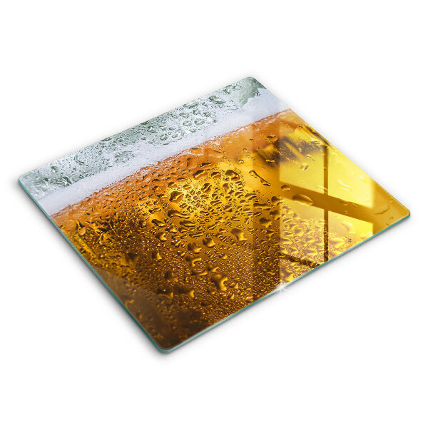 Protection plaque induction Verre de bière mouillé