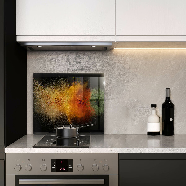 Protection plaque induction Épices colorées