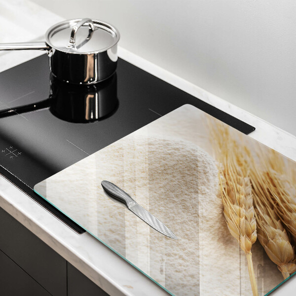 Protection plaque induction Farine et épis de céréales