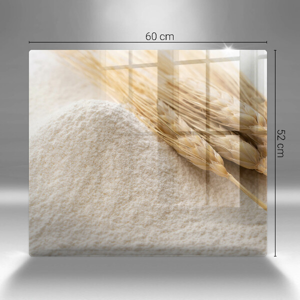 Protection plaque induction Farine et épis de céréales