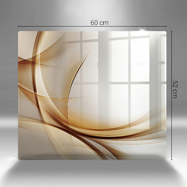 Cache plaque de cuisson Formes abstraites