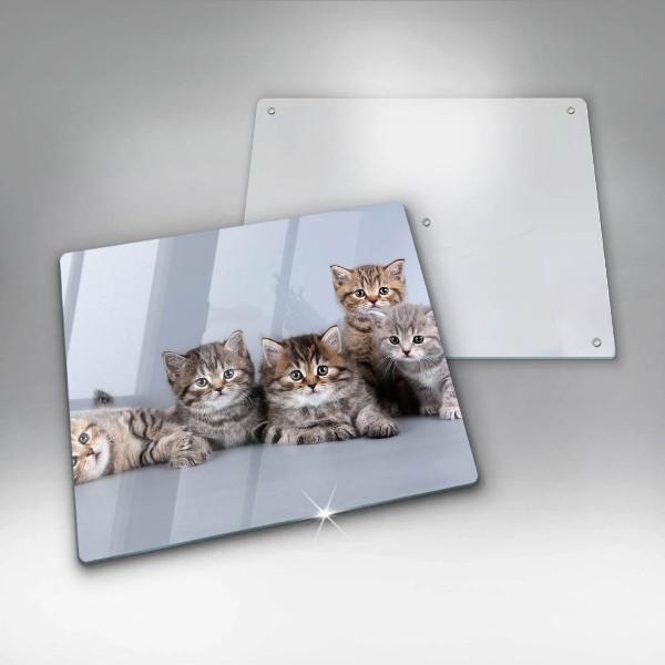 Cache plaque de cuisson De doux petits chatons