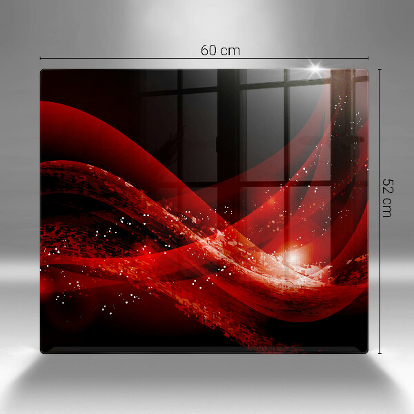 Cache plaque de cuisson Abstraction moderne