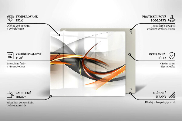 Cache plaque de cuisson Formes modernes