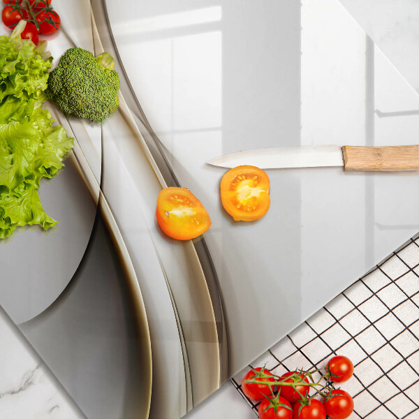 Cache plaque de cuisson Abstraction de lignes douces