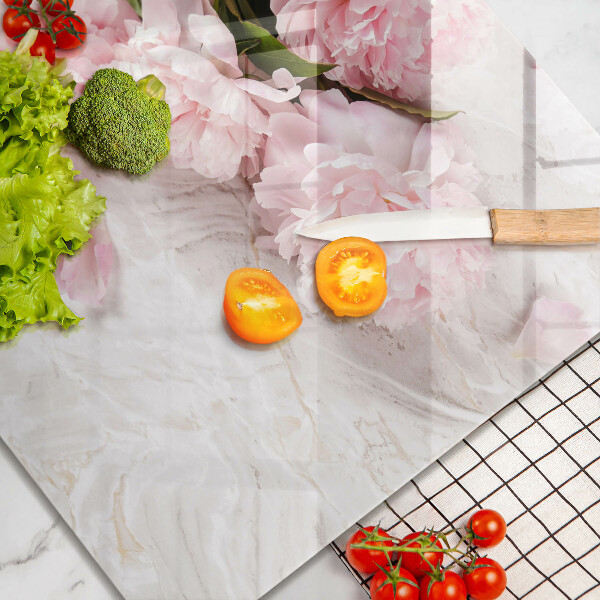 Cache plaque de cuisson Fleurs de roses délicates