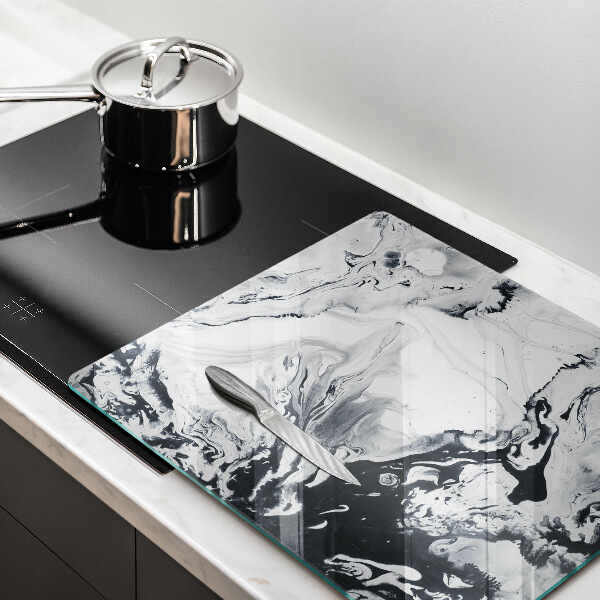 Cache plaque de cuisson Abstraction d'encre