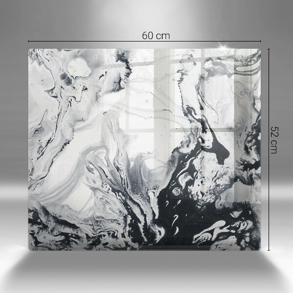 Cache plaque de cuisson Abstraction d'encre