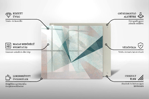 Cache plaque de cuisson Abstraction nette