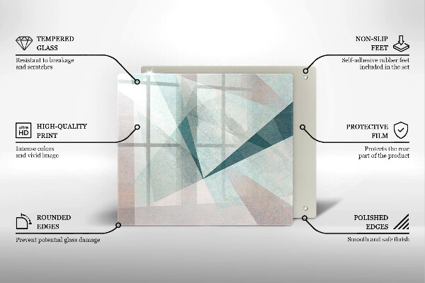 Cache plaque de cuisson Abstraction nette