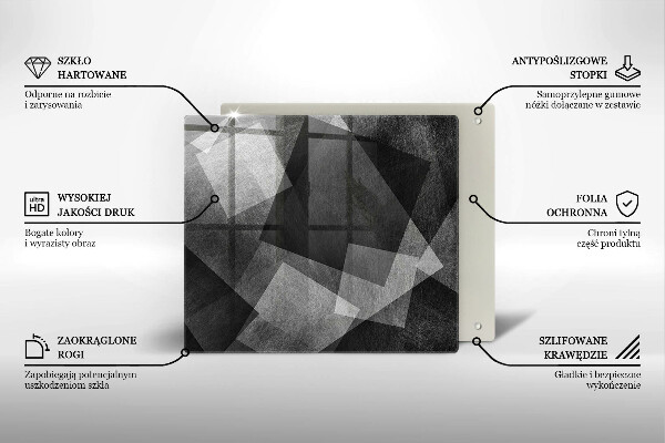 Protection plaque induction Abstraction géométrique