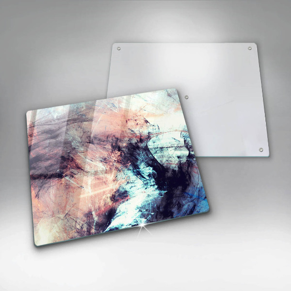 Cache plaque de cuisson Abstraction peinte